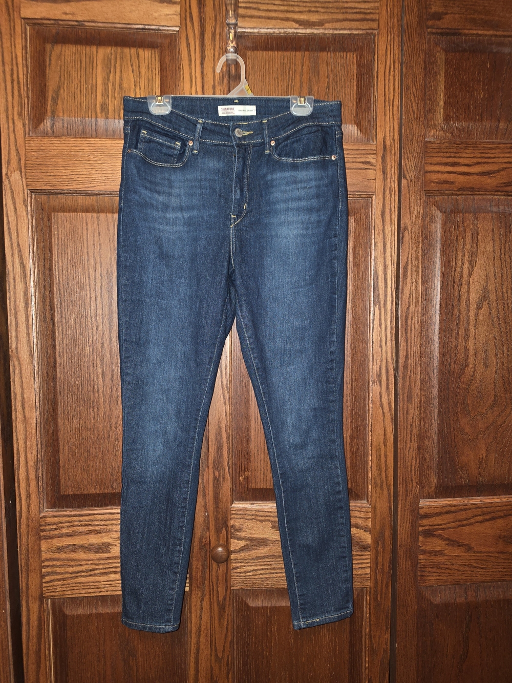 Dark Blue Women's Slim Jeans - Levi Strauss Signature